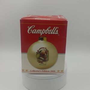 Vintage Campbell's Collector's Edition 2005 Christmas Ball Ornament